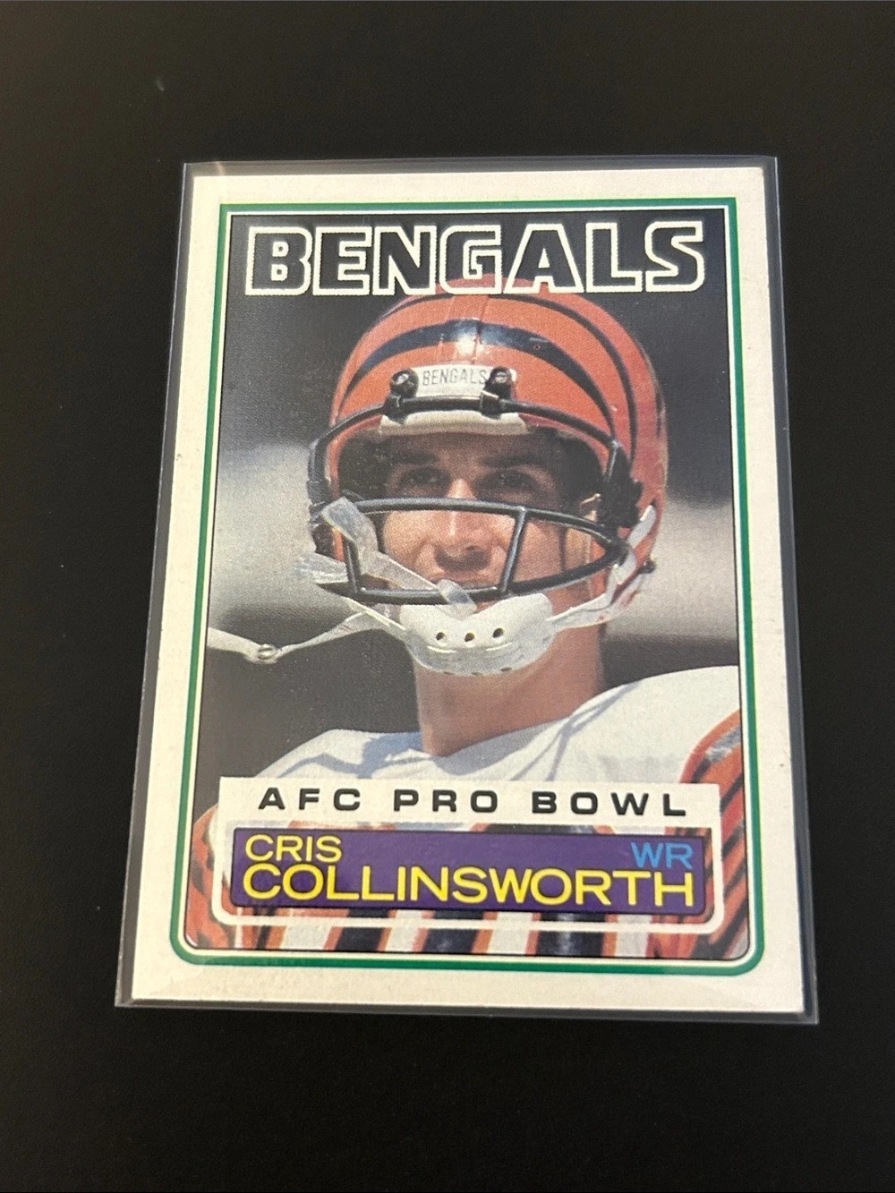 Topps Cris Collinsworth #235 AFC Pro Bowl Football Card